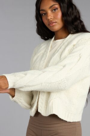 Cozy Up Cable Knit Cardigan