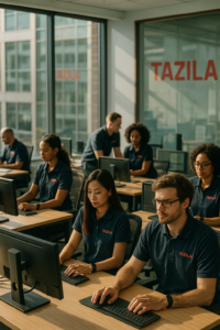 20251206 1455 Modern Office Collaboration simple compose 01kbsad6vpebyt2xjjf8g0j7x1