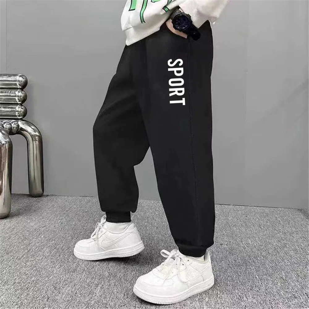 Sport Letter Printed Sweatpants for Kids Fashion Loose Long Pants Jogger Trousers 2025 Boys Casual Thin Sport Pants 1 Sport Letter Printed Sweatpants for Kids Fashion Loose Long Pants Jogger Trousers 2025 Boys Casual Thin Sport Pants