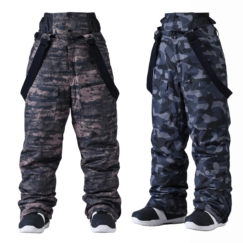 Baggy Warm Snow Pants Men Outdoor Sports Windproof Waterproof Breathable Adult Skiing Pant Loose Snowboarding Winter 4 Baggy Warm Snow Pants Men Outdoor Sports Windproof Waterproof Breathable Adult Skiing Pant Loose Snowboarding Winter - Image 4