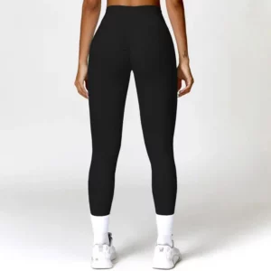 Summer Hot Sale Yoga Leggings Women High Waisted Hip Lifting Ruched Tights Running Cycling Pants Breathable Sports Leggings
