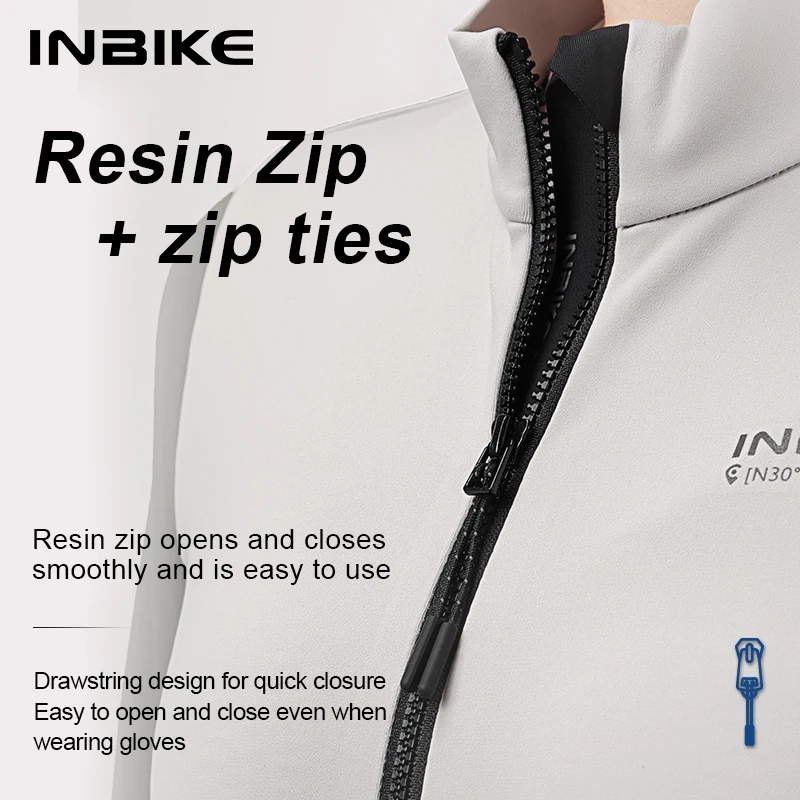 Women's Cycling Jersey Long-Sleeved Fleece Warm Outdoor Bicycle Riding Clothing Jersey MTB Sportswear Full Zipper 6 Women's Cycling Jersey Long-Sleeved Fleece Warm Outdoor Bicycle Riding Clothing Jersey MTB Sportswear Full Zipper - Image 6