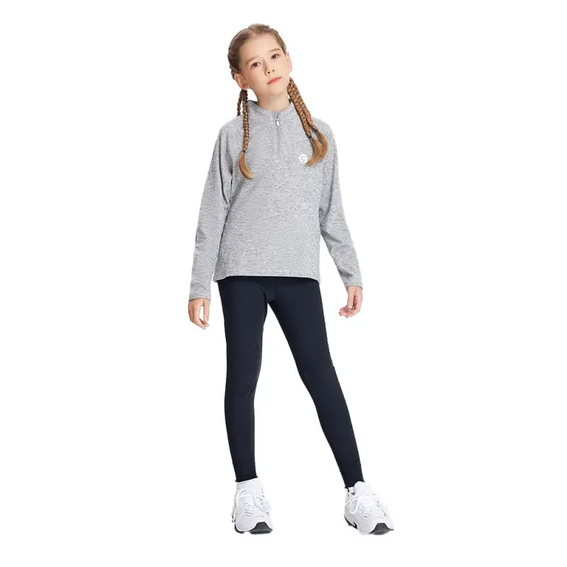 Children Autumn Winter Sportswear Hoodie Long Sleeved Warm Jogging Shirts Sports Fitness Running Clothes 1 Children Autumn Winter Sportswear Hoodie Long Sleeved Warm Jogging Shirts Sports Fitness Running Clothes