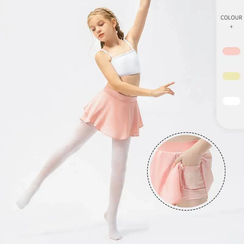 Girls Sport Skirt Children Anti-embarrassment Breathable Yoga Dance Training Running Hiking Tennis Summer Clothes for Kids 2 Girls Sport Skirt Children Anti-embarrassment Breathable Yoga Dance Training Running Hiking Tennis Summer Clothes for Kids - Image 2