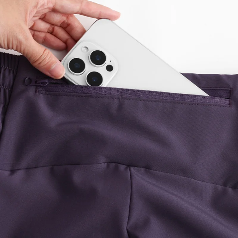 Women's Sports Pants, Baggy Straight Track Pants, Striped Joggers with Pockets, Women Breathable Wide Legs Sweatpants 6 Women's Sports Pants, Baggy Straight Track Pants, Striped Joggers with Pockets, Women Breathable Wide Legs Sweatpants - Image 6