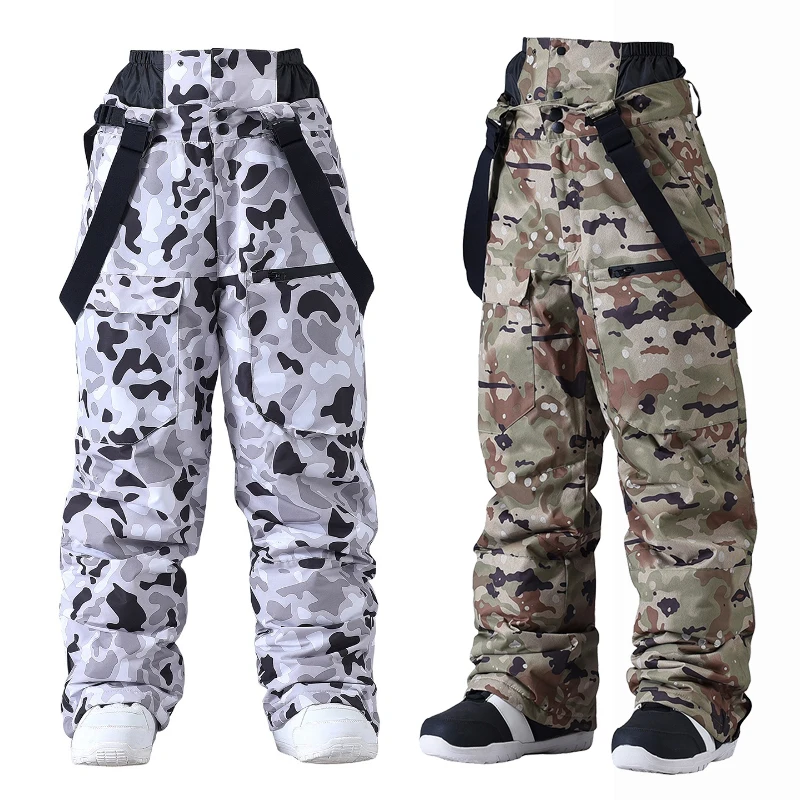 Baggy Warm Snow Pants Men Outdoor Sports Windproof Waterproof Breathable Adult Skiing Pant Loose Snowboarding Winter 5 Baggy Warm Snow Pants Men Outdoor Sports Windproof Waterproof Breathable Adult Skiing Pant Loose Snowboarding Winter - Image 5