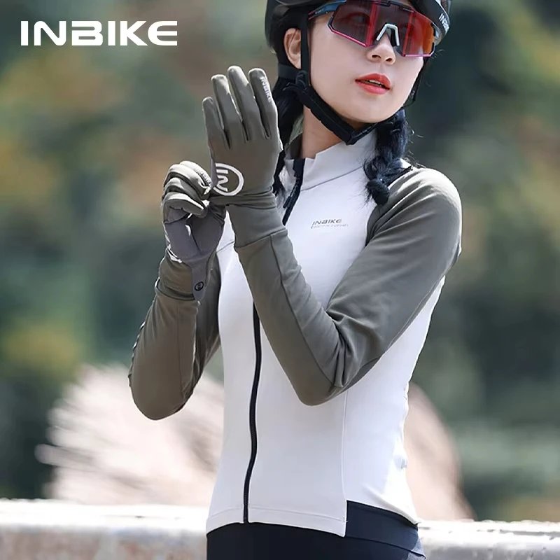Women's Cycling Jersey Long-Sleeved Fleece Warm Outdoor Bicycle Riding Clothing Jersey MTB Sportswear Full Zipper 4 Women's Cycling Jersey Long-Sleeved Fleece Warm Outdoor Bicycle Riding Clothing Jersey MTB Sportswear Full Zipper - Image 4