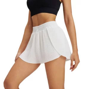 2025 Organ Pleated Tennis Skirt for Women Fake Two-piece Anti-exposed Sports Fitness Badminton Skirt Golf Skirt Summer Suit