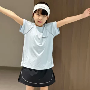 Quick Drying Sport T Shirt Kids Boys Girls Toddler 4 to 14 Years Teen Boy Clothes Short Sleeve Hollow Tops