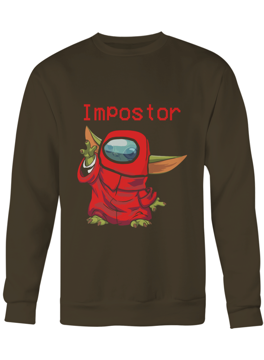 Baby Yoda Impostor Among Us Shirt 14 Baby Yoda Impostor Among Us Shirt - Image 14