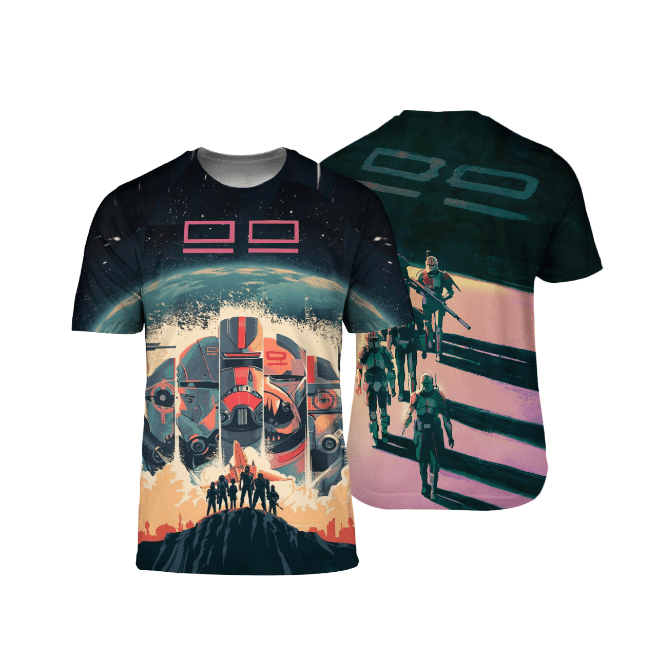 The Bad Batch 3D Shirt 1 The Bad Batch 3D Shirt