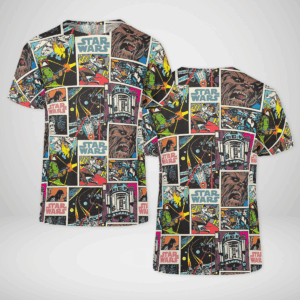 STAR WARS CARTOON 3D TSHIRT