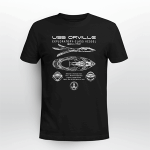 The Orville ECV-197 Ship Schematic Shirt