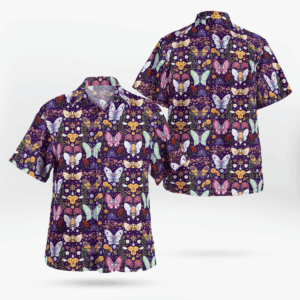 Butterfly Bee Pokemon Hawaiian Shirt