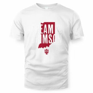 Indiana Hoosiers Hometown Tee Cream & Crimson T-Shirt