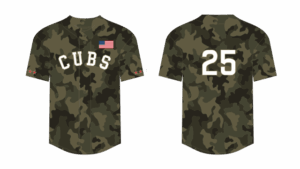 Chicago Cubs Armed Forces Jersey 2025 Baseball Jersey