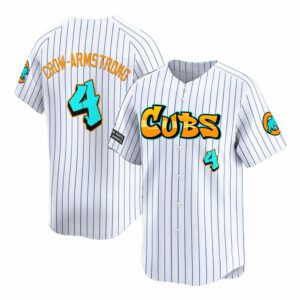 Chicago Cubs Graffiti White Stripe Jersey 2025