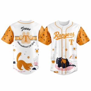 Texas Rangers International Cat Day Jersey 2025