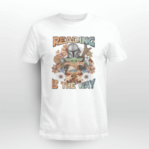Mandalorian Yoda Reading Shirt