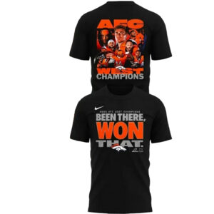 2025 AFC West Division Champions Denver Broncos Shirt