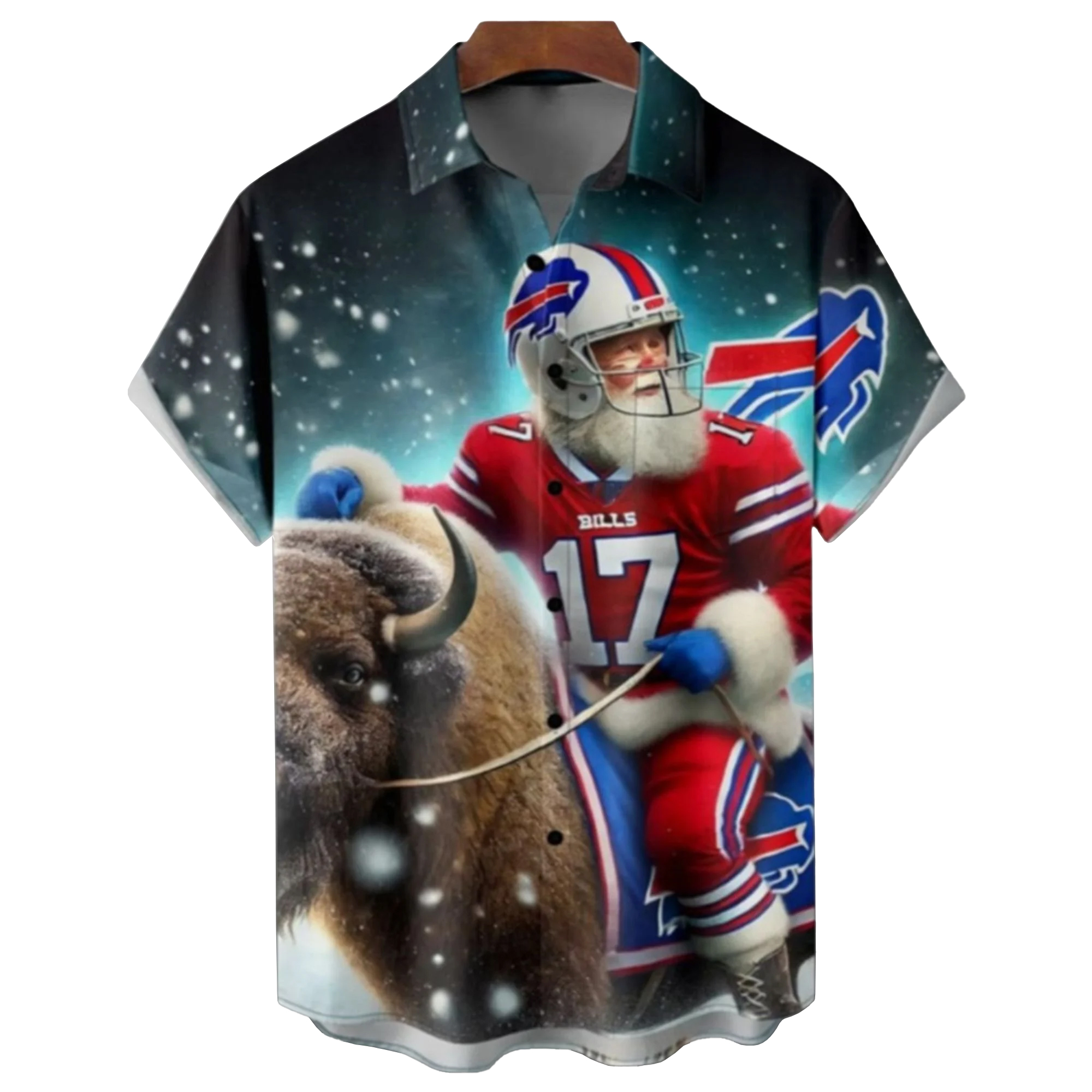 2025 Buffalo Bills Santa Hawaiian Shirt 1 2025 Buffalo Bills Santa Hawaiian Shirt