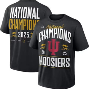 2025 College Football National Champions Indiana Hoosiers T-Shirt