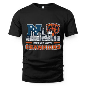 2025 NFC North Champions Chicago Bears Shirt