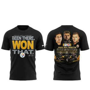 2025 Pittsburgh Steelers AFC North Champions Been There  Won That Shirt