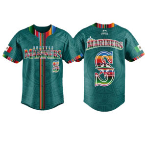 2025 Seattle Mariners Mexican Heritage Night Baseball Jersey