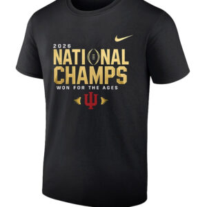 2026 National Champions Indiana Hoosiers Football Won For The Ages T-Shirt