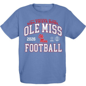 2026 Vrbo Fiesta Bowl Ole Miss Football T-Shirt