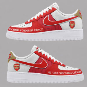 Arsenal Soccer Team Victoria Concordia Crescit 2026 Air Force 1 Shoes Sneakers
