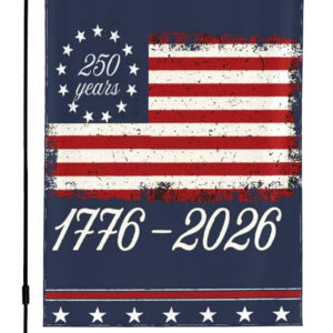 250th Anniversary Flag 1776-2026 USA July 4th