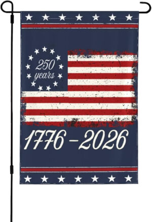250th Anniversary Flag 1776-2026 USA July 4th