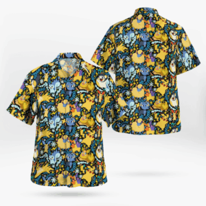 Tropical Electricity Pokemon Hawaiian Shirt