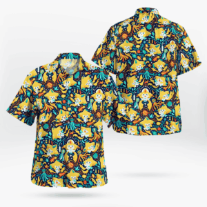 Jirachi PoKeMon Hawaiian Shirt