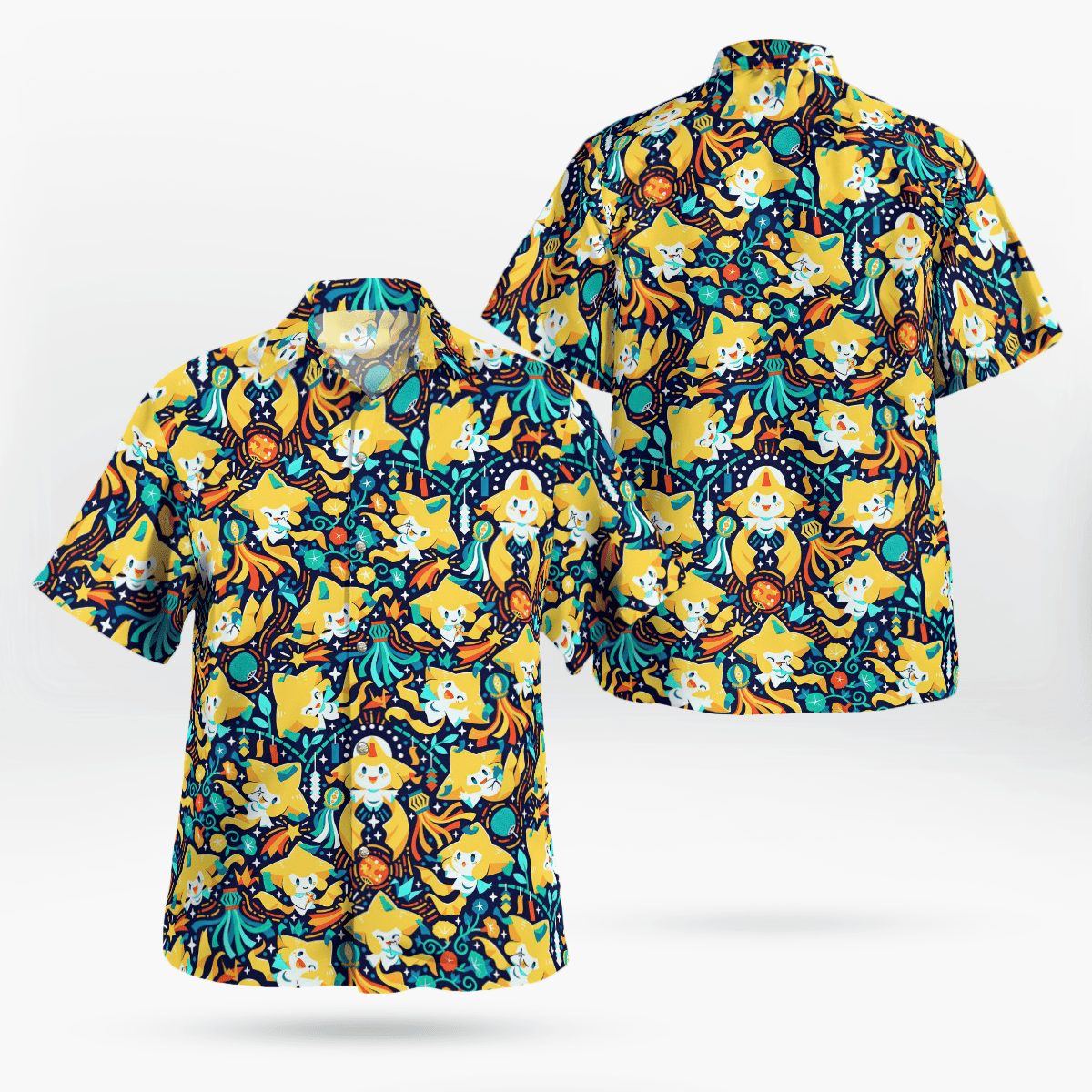 Jirachi PoKeMon Hawaiian Shirt 1 Jirachi PoKeMon Hawaiian Shirt