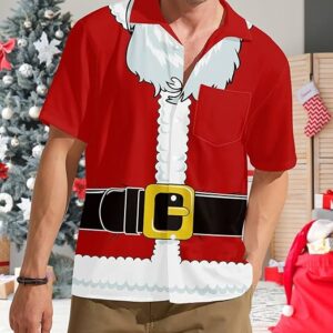 2025 Christmas Merry Holiday Outfit Hawaiian Shirt