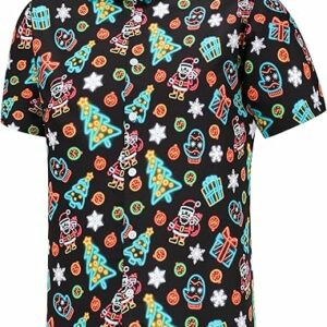 2025 Christmas Sparkling Lights Holiday Hawaiian Shirt