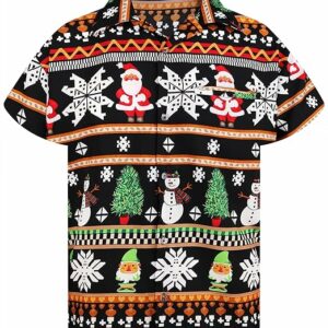 2025 Christmas Traditional Holiday Theme Hawaiian Shirt