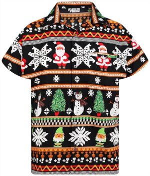 2025 Christmas Traditional Holiday Theme Hawaiian Shirt
