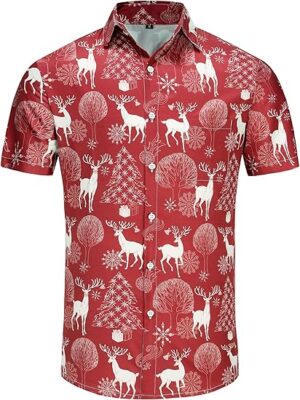 2025 Christmas Holiday Spirit Hawaiian Shirt