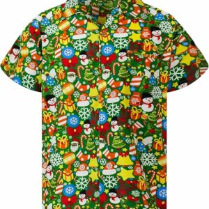 2025 Christmas Joyful Classic Pattern Hawaiian Shirt