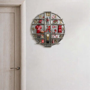 Alabama Crimson Tide Home Decorative 3D Wall Clock