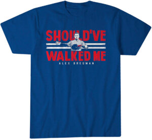 Alex Bregman Chicago Should've Walked Me T-Shirt
