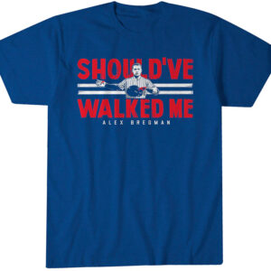 Alex Bregman Chicago Should've Walked Me T-Shirt