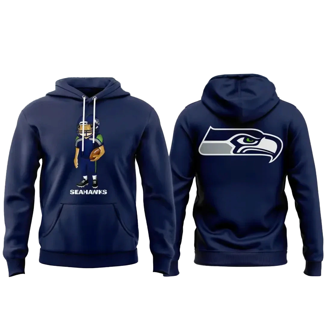 Bad Bunny x Seattle Seahawks Concho Hoodie 1 Bad Bunny x Seattle Seahawks Concho Hoodie