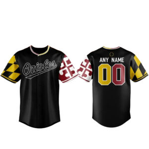 Baltimore Orioles Maryland Night Baseball Jersey