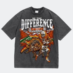 Be The Difference Texas Longhorns Football Wash T-Shirt