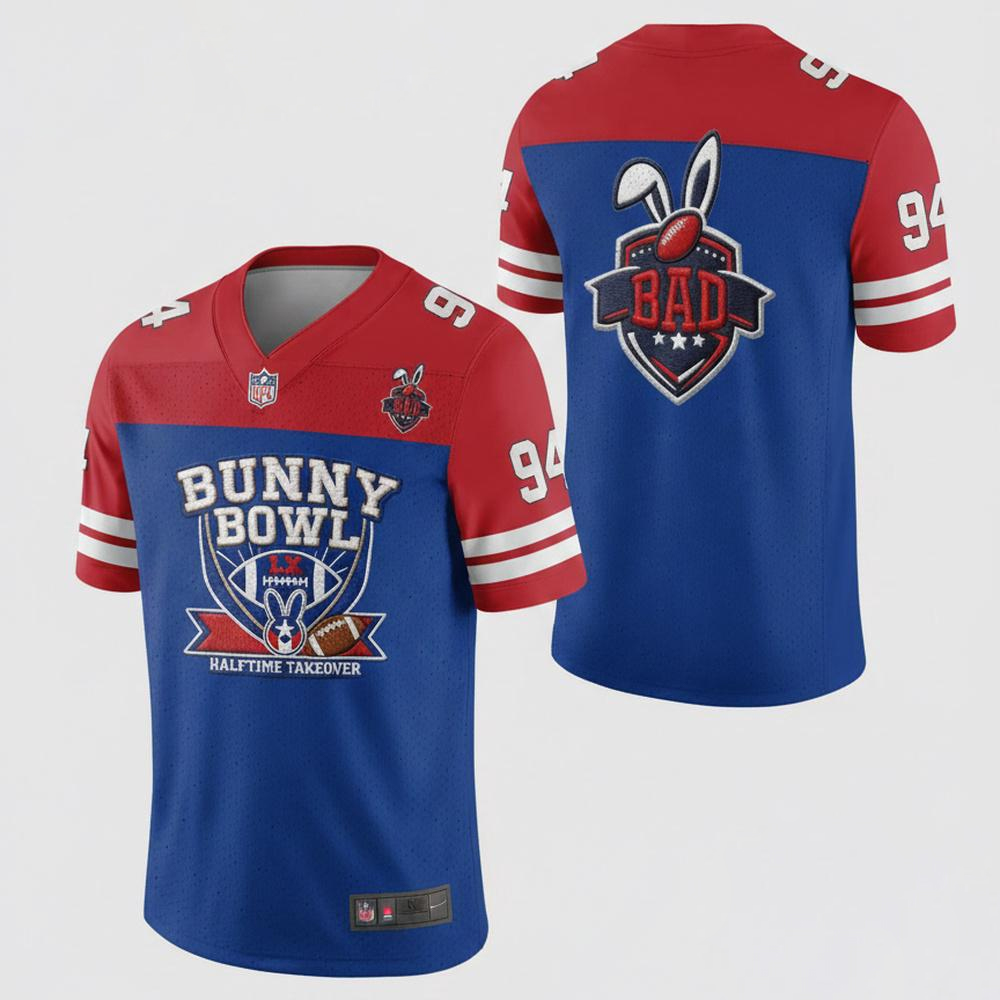 Bento Bowl Bunny Power Halftime Takeover Football Jersey 1 Bento Bowl Bunny Power Halftime Takeover Football Jersey